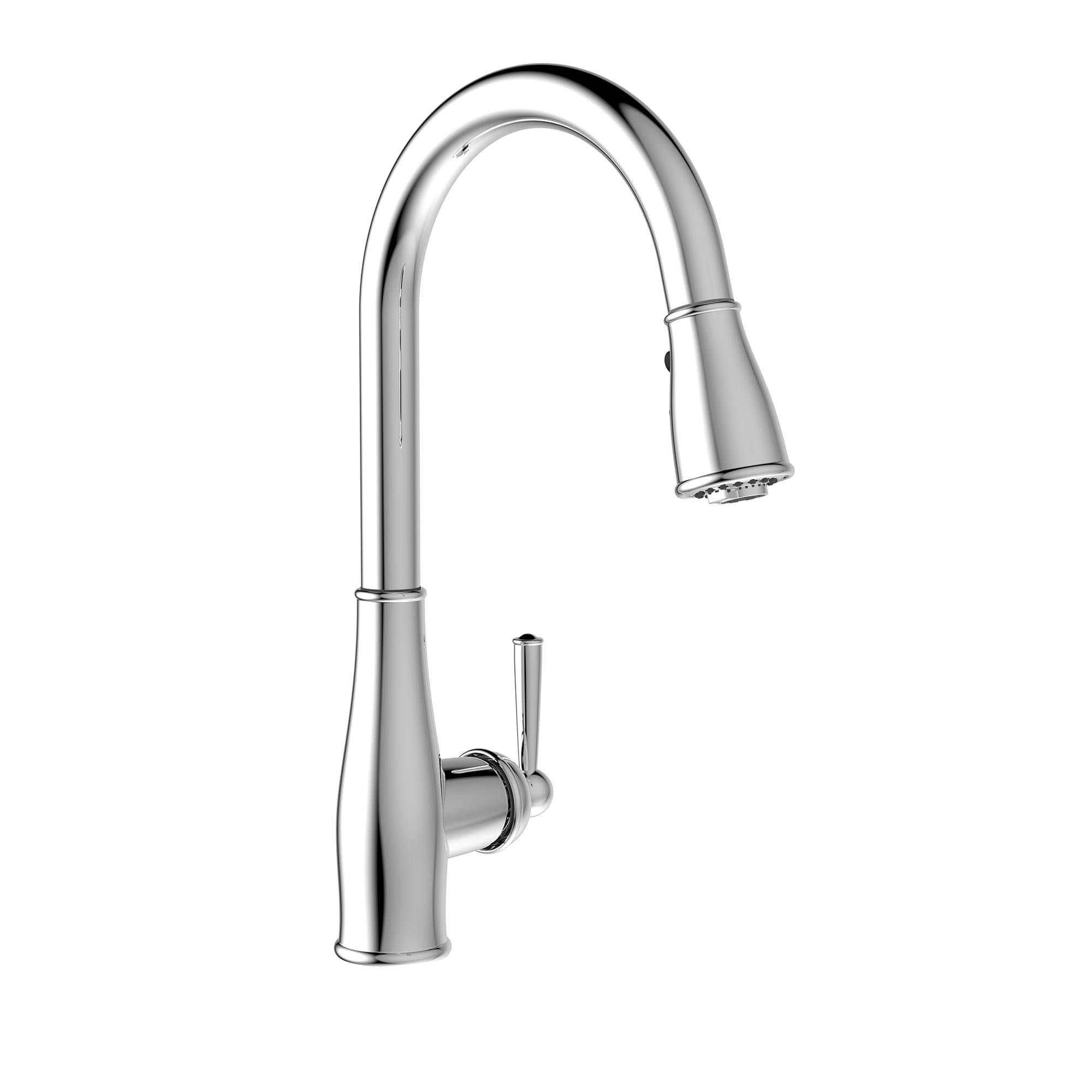 Kitchen Sink Faucet With Swivel Pull Down Spout Featuring Quick Lock Technology Blanger Upt